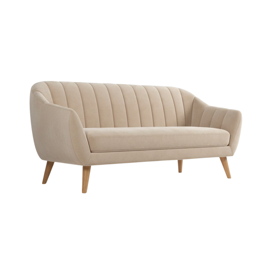 The Versailles Channel Tufted Sofa
