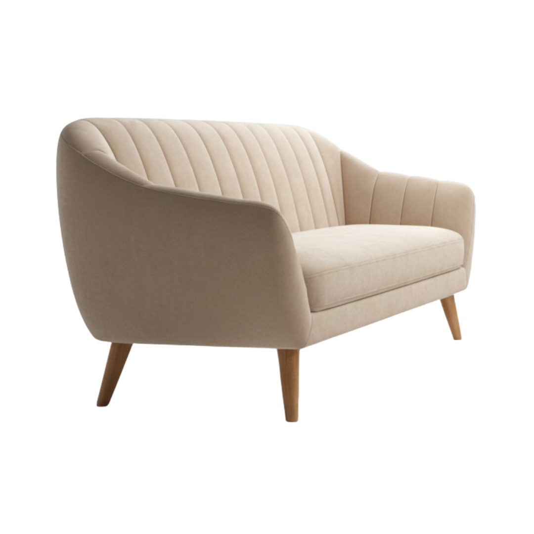 The Versailles Channel Tufted Sofa